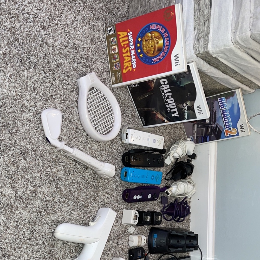 Wii system with everything
